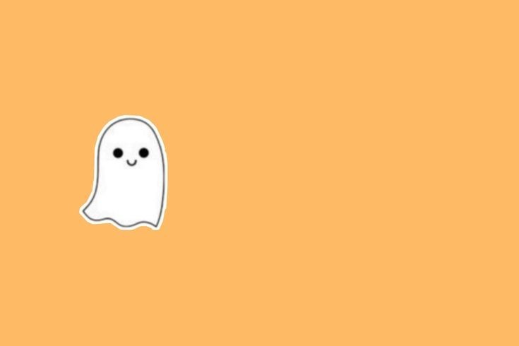 cute ghost background