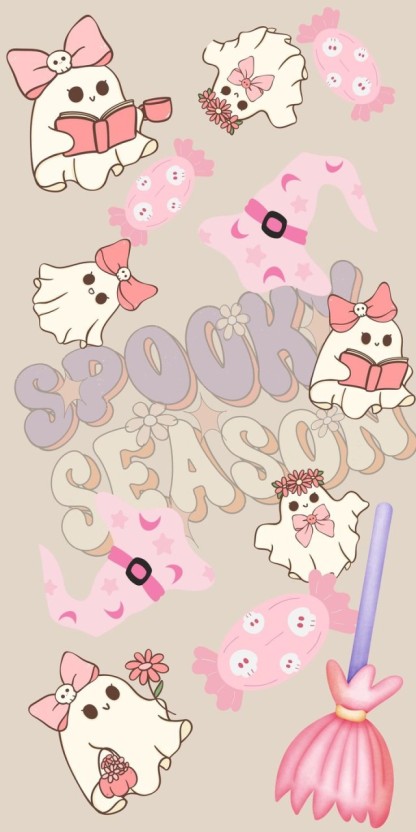 cute ghost wallpaper 0024