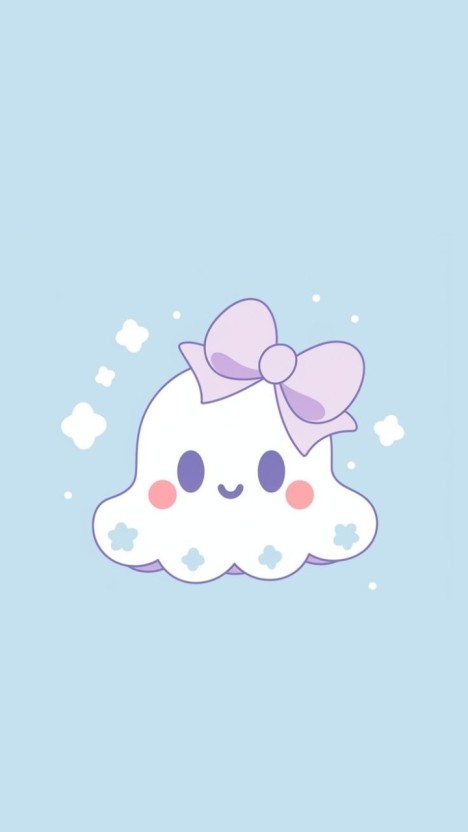 cute ghost wallpaper 0025