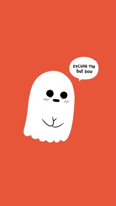 cute ghost wallpaper 0033