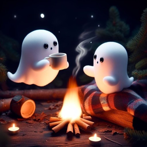 cute ghost wallpaper 0058