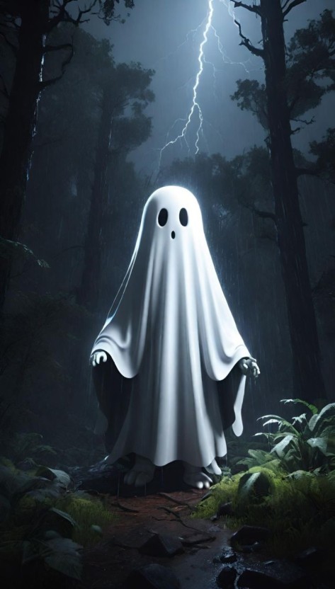 cute ghost wallpaper 0070