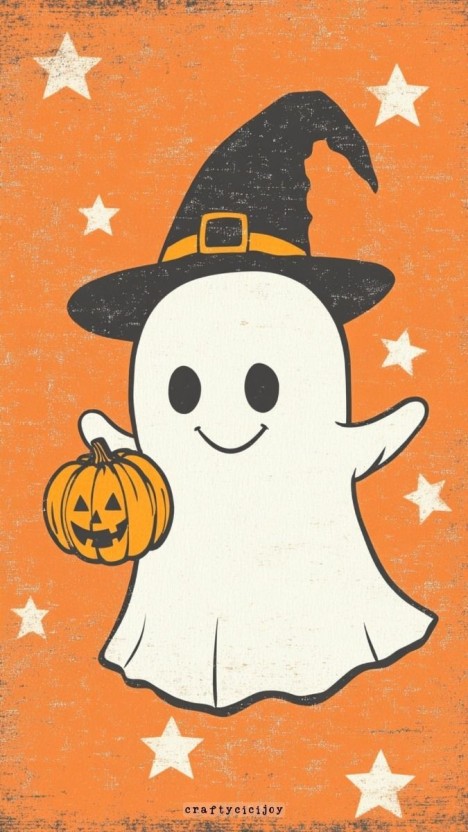 cute ghost wallpaper 0075