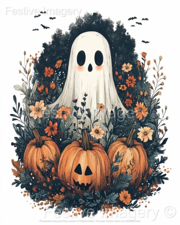 cute ghost wallpaper 0081