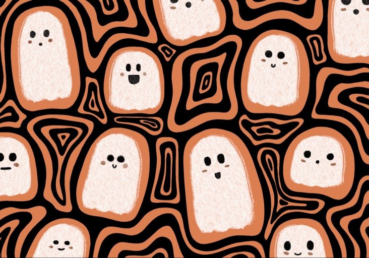 cute ghost wallpaper 0085