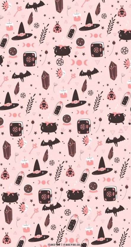 cute ghostface wallpaper pink 0038