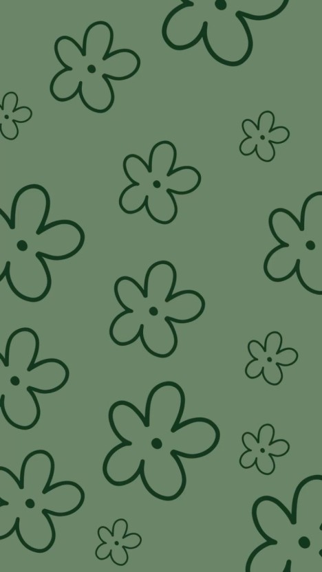 cute green wallpaper ideas