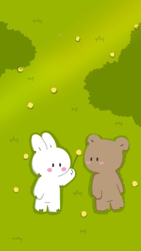 cute green wallpaper 0021