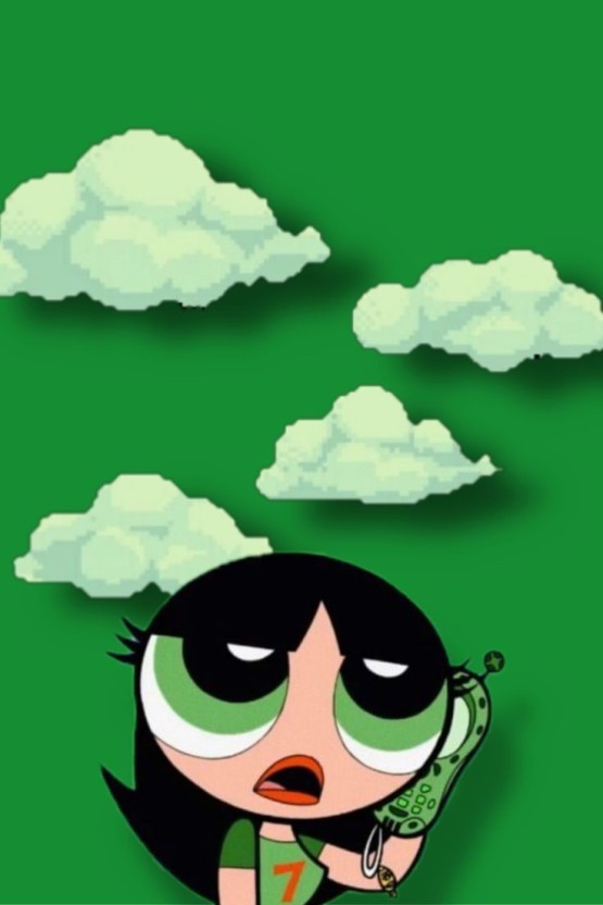 cute green wallpaper 0041