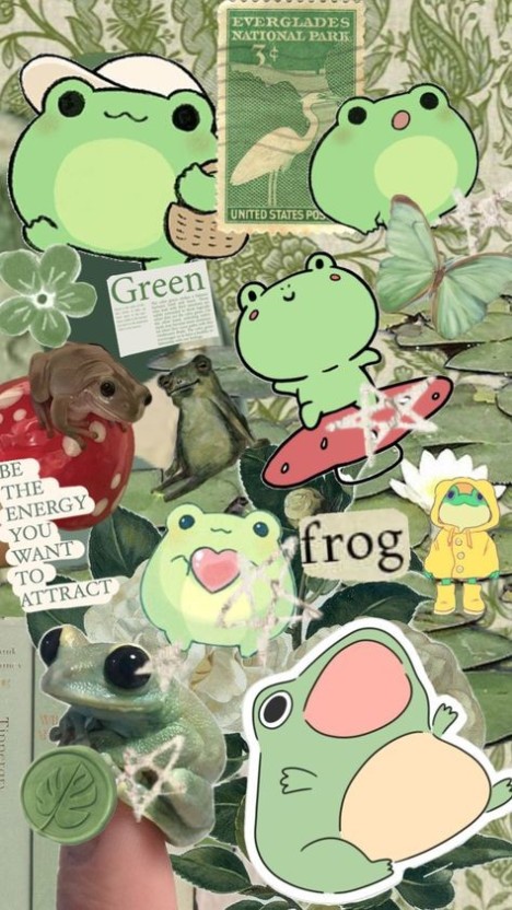 cute green wallpaper 0044