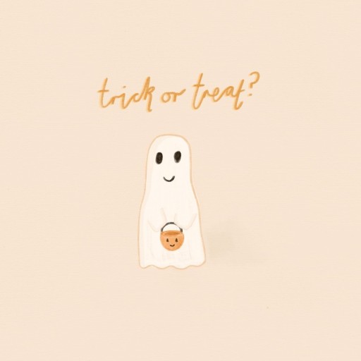 cute halloween ghost wallpaper