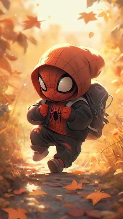 cute spiderman wallpaper 0051