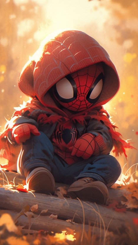 cute spiderman wallpaper 0067