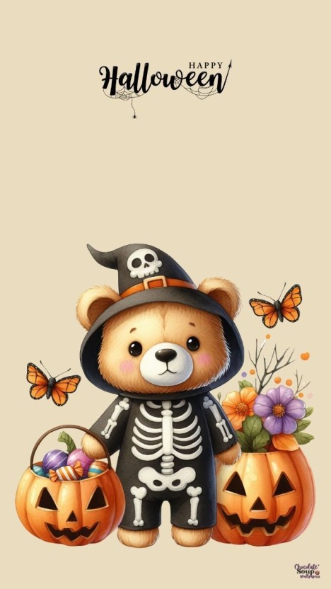 cute spooky phone wallpaper for kids