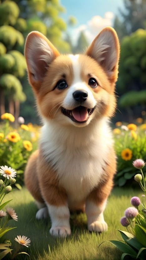 delightful corgi wallpapers for laughter