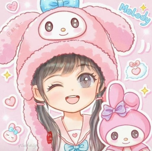 delightful my melody cute photo collections