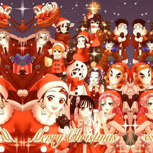 demon slayer christmas pfp images