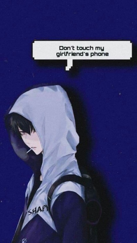 dont touch my phone wallpaper anime characters