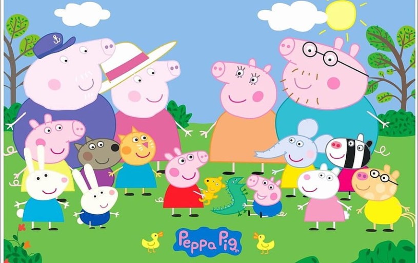 download funny Peppa Pig wallpapers