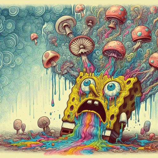 drippy spongebob meme collection