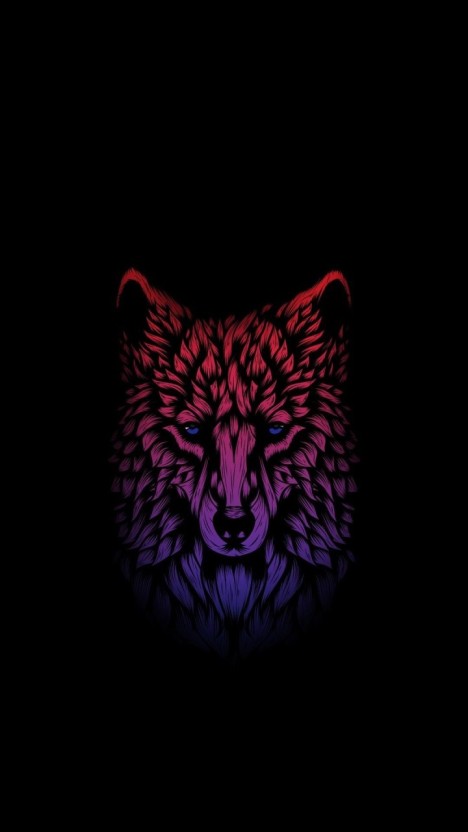 epic fire wolf wallpaper 0024