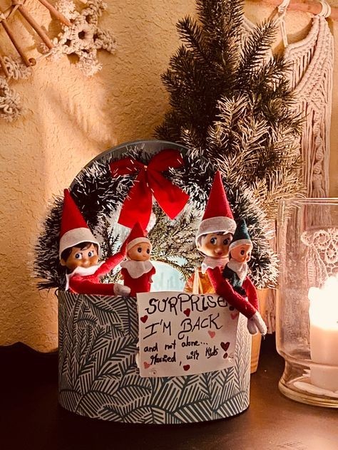 festive elf on the shelf images to celebrate