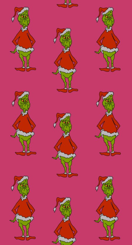 festive grinch zoom background