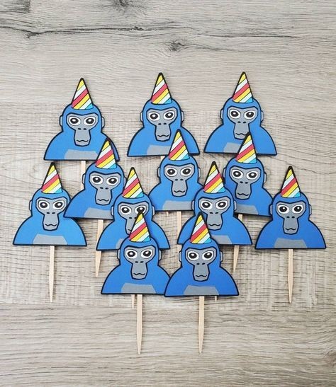 fun gorilla tag monkey picture art