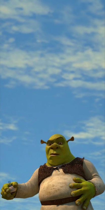 Fun Shrek wallpapers for social media