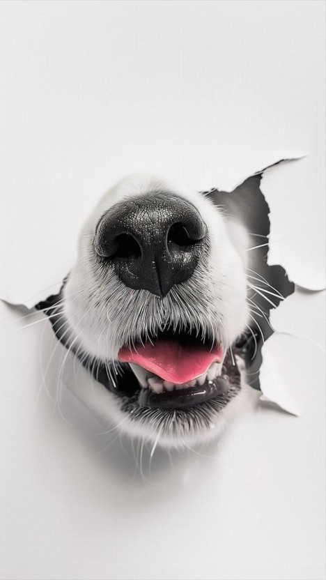 funny dog wallpaper 4k 0095