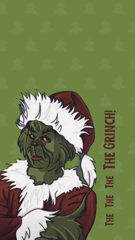 funny grinch wallpaper art