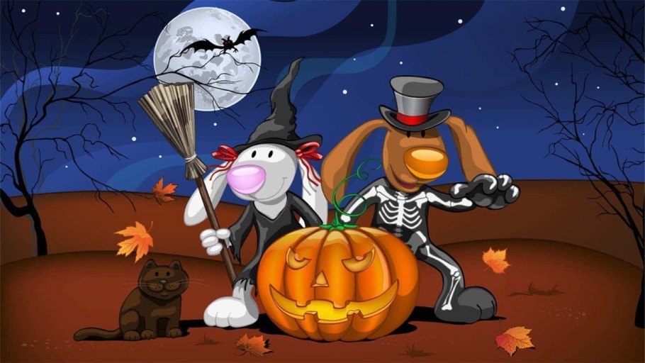 funny halloween wallpaper ideas