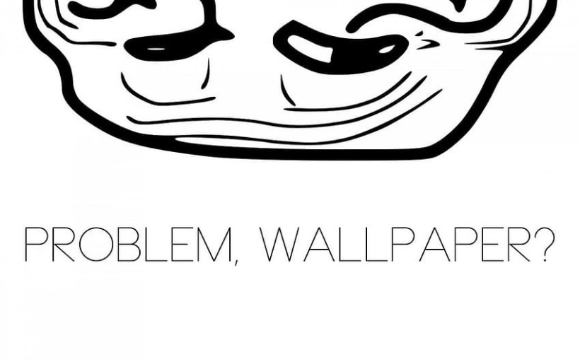 funny scary troll face wallpaper images