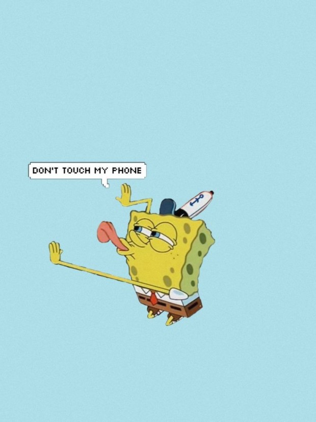 funny screen savers about not touching