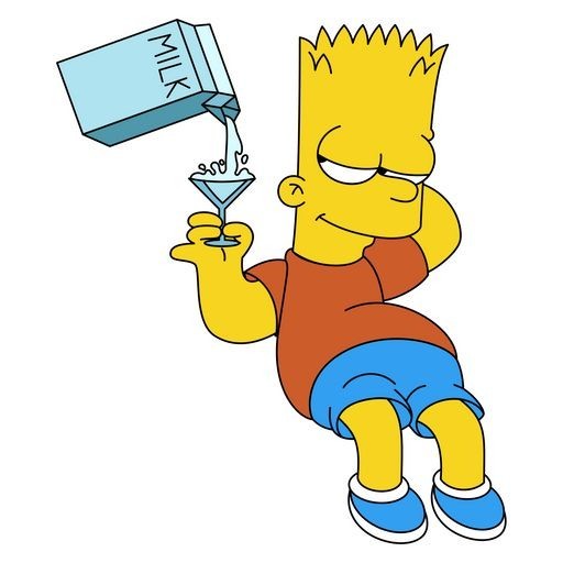 funny wallpaper featuring emo Bart Simpson