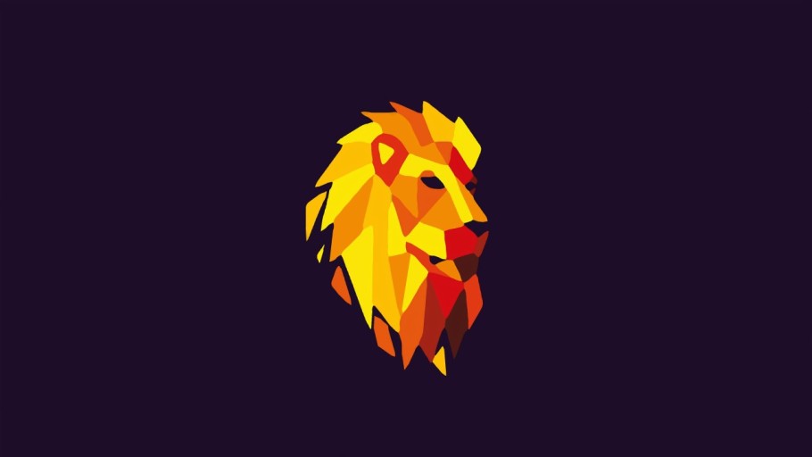 galaxy lion wallpaper 0045