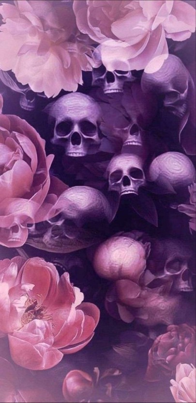 galaxy skull wallpaper 0034