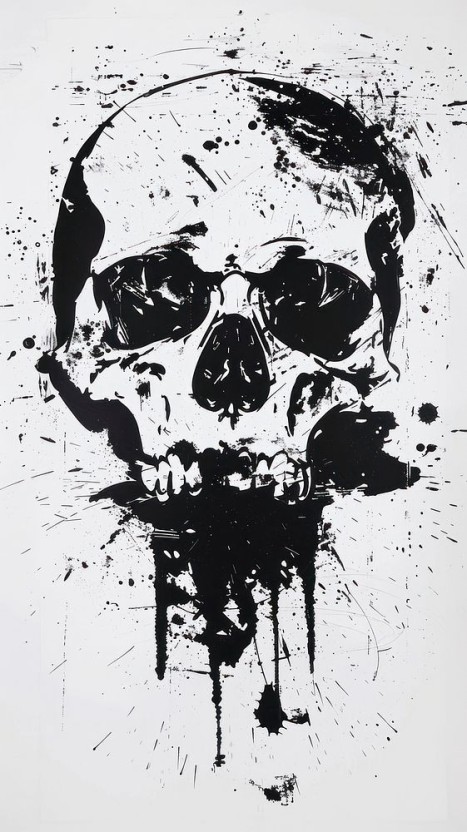 galaxy skull wallpaper 0037