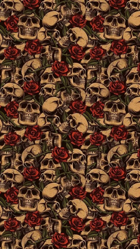 galaxy skull wallpaper 0042