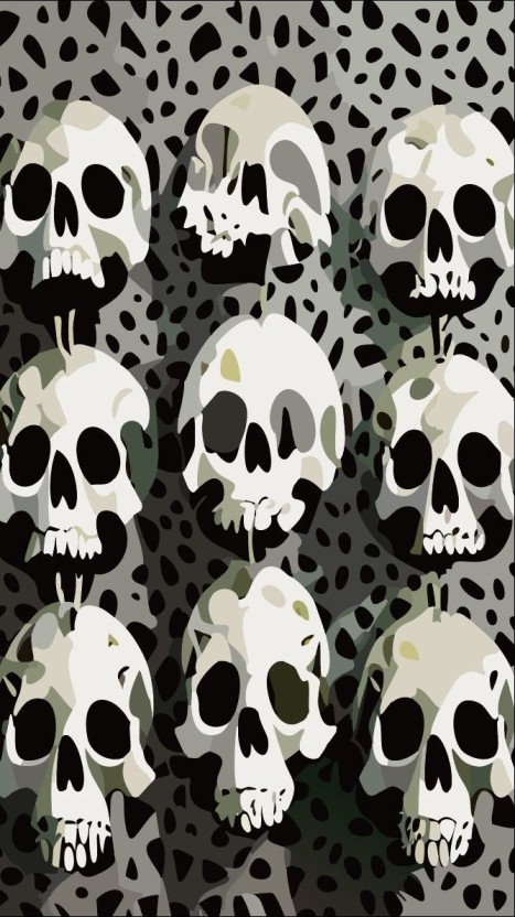 galaxy skull wallpaper 0049