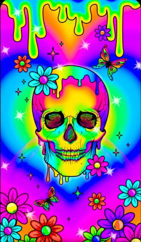 galaxy skull wallpaper 0064