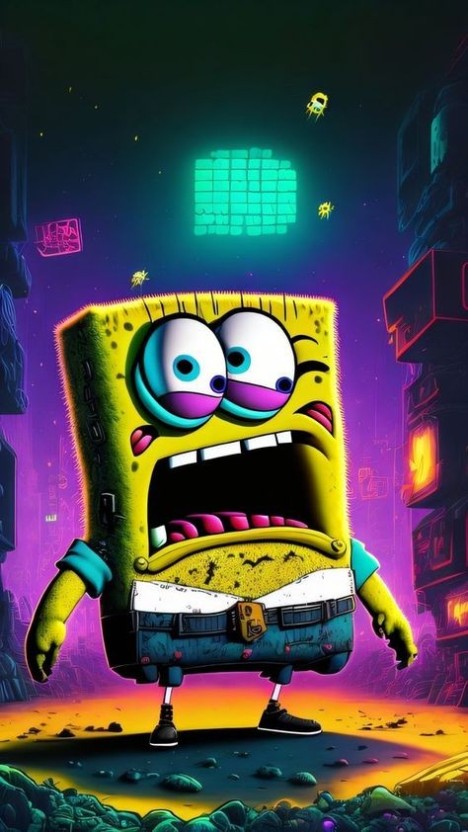 gangster spongebob wallpaper 0054