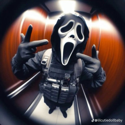 ghostface profile picture for social media