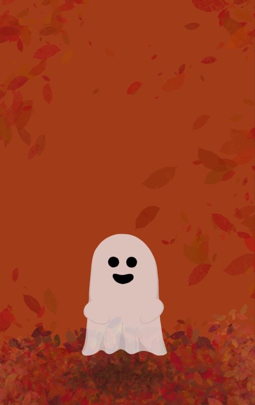 halloween cute ghost wallpaper