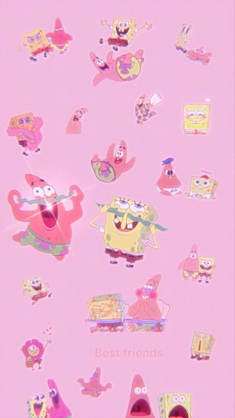 high-resolution Spongebob and Patrick wallpaper