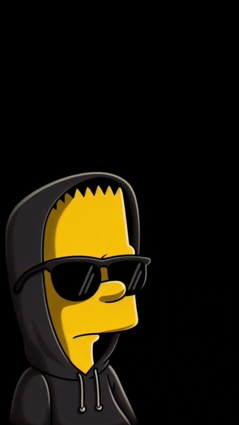 high-resolution swag bart simpson wallpaper