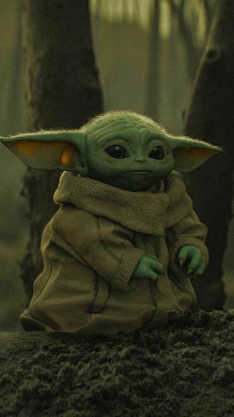 humorous baby yoda wallpaper images