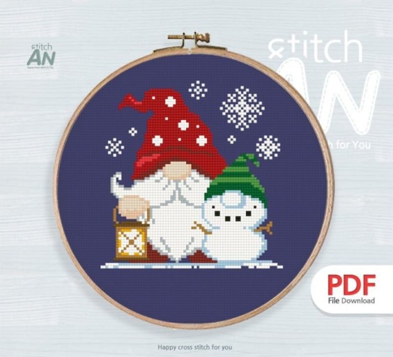 humorous cute christmas stitch visuals