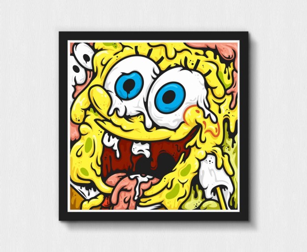 humorous drippy spongebob pictures