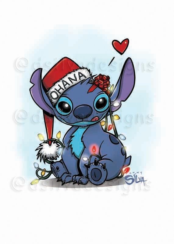 lighthearted cute christmas stitch creations